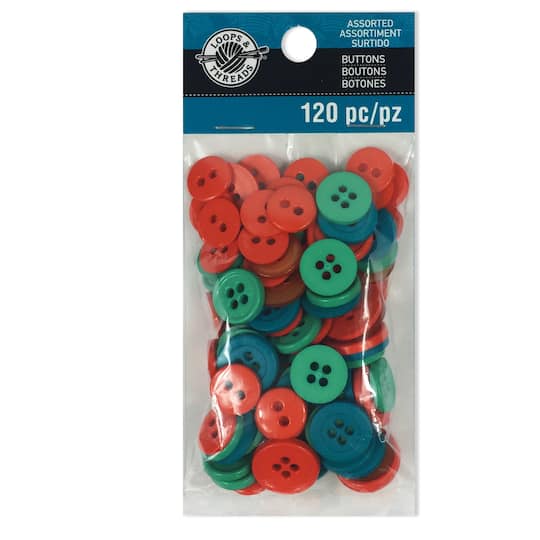 Colors We Love Twist Buttons By Loops & Threads®